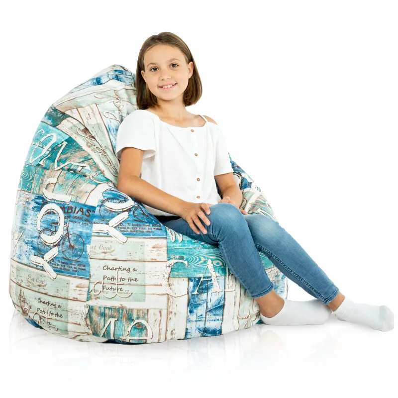 Babzsákfotel Babzsák XL Standard -Prémium Mintás Szövet – nézet 72
