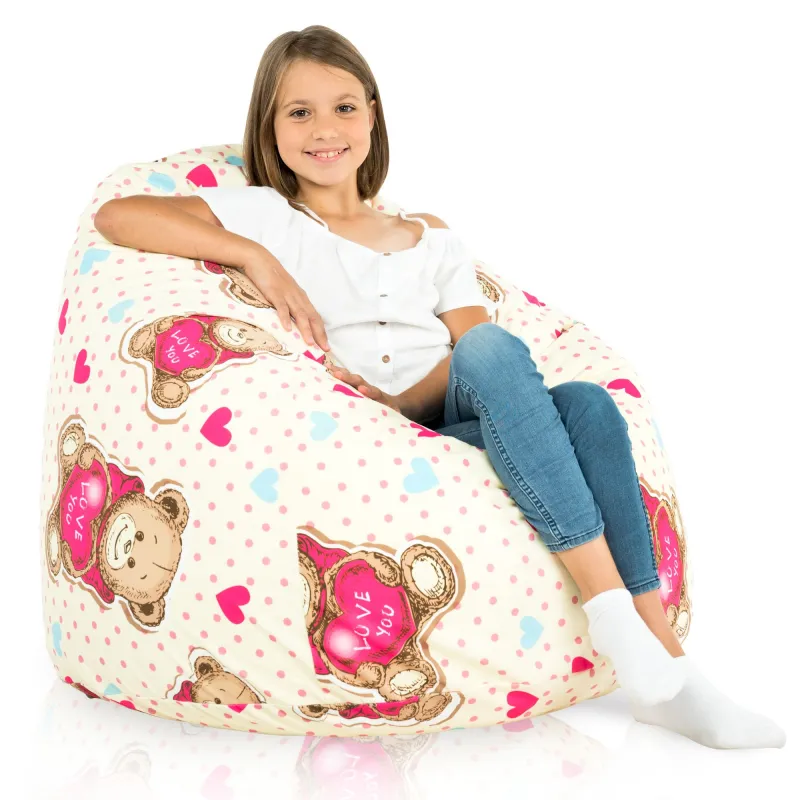 Babzsákfotel Babzsák XL Standard -Prémium Mintás Szövet – nézet 59