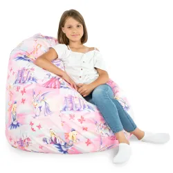 Babzsákfotel Babzsák XL Standard -Prémium Mintás Szövet – nézet 60