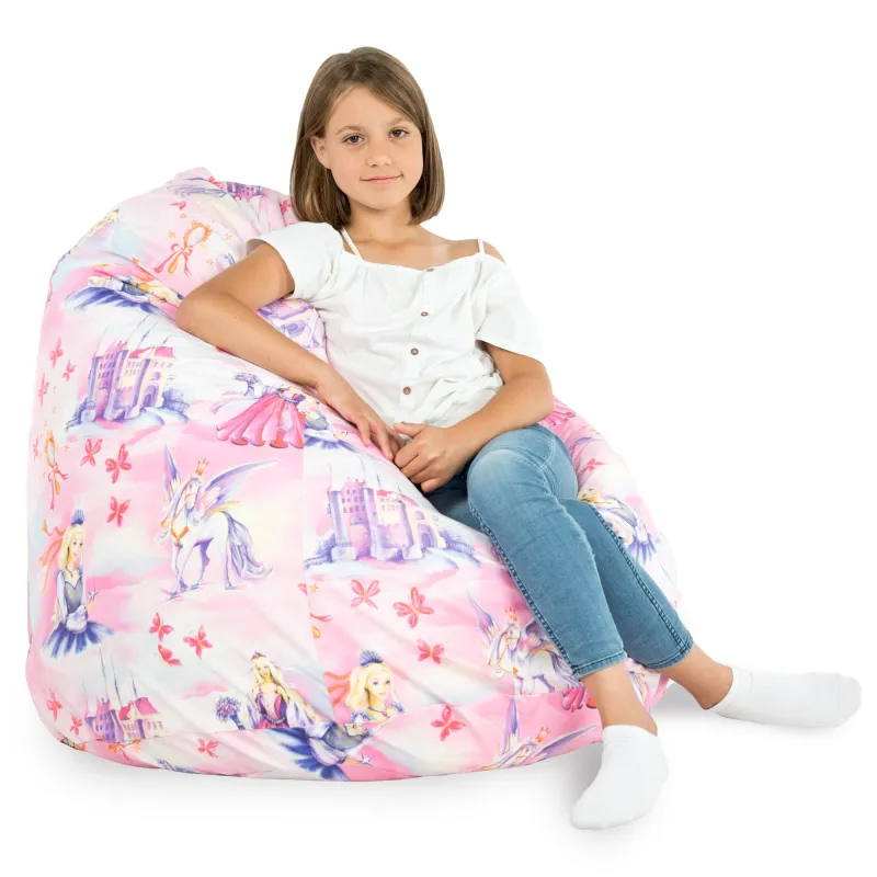 Babzsákfotel Babzsák XL Standard -Prémium Mintás Szövet – nézet 60
