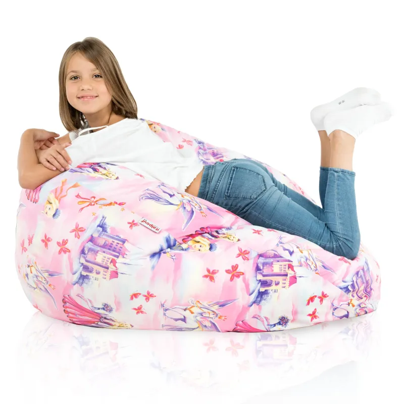 Babzsákfotel Babzsák XL Standard -Prémium Mintás Szövet – nézet 96