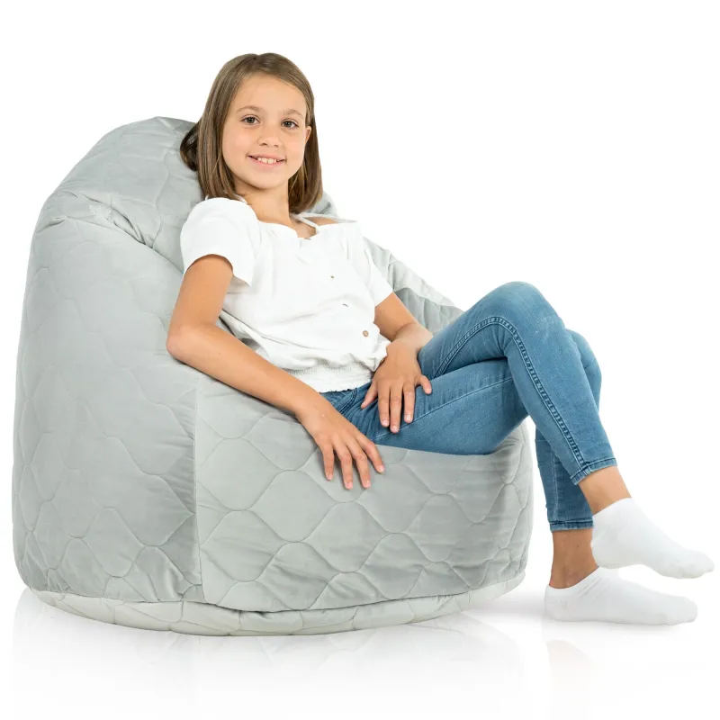 Babzsákfotel Babzsák XL Standard - Puha Bársony – nézet 36