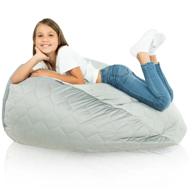 Babzsákfotel Babzsák XL Standard - Puha Bársony – nézet 38
