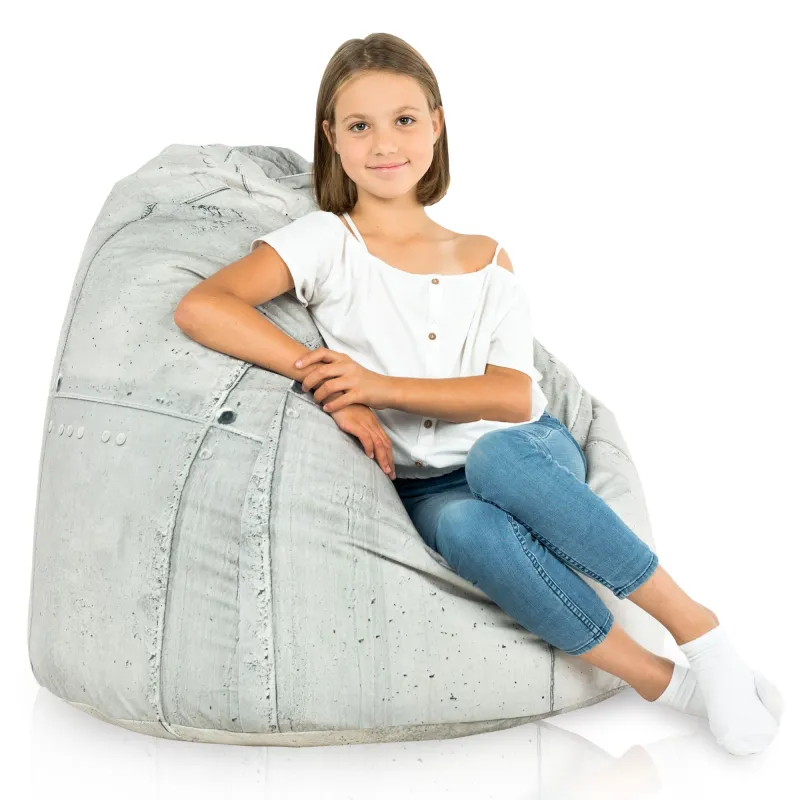 Babzsákfotel Babzsák XL Standard -Prémium Mintás Szövet – nézet 66