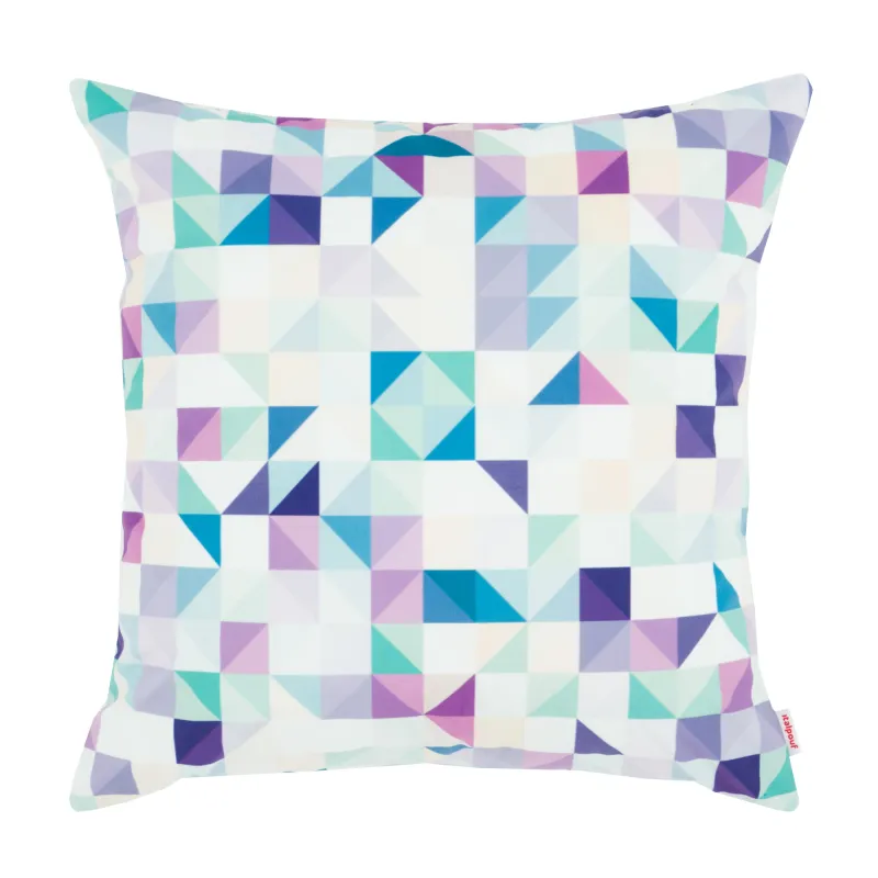 Négyzet alakú díszpárna 45x45 cm - Prémium Mintás Szövet – nézet 32