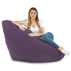 Csepp alakú Babzsákfotel Babzsák XXL Drop - Puha Bársony – nézet 55