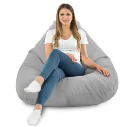 Csepp alakú Babzsákfotel Babzsák XXL Drop - Puha Bársony – nézet 61