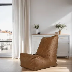 Prémium relax Babzsákfotel Babzsák XXL Disinto - Prémium Valódi Bőr – nézet 11