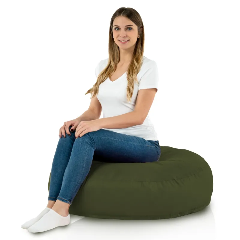 Kerek Babzsák Padlópárna - Outdoor Pro Kültéri Vízálló – nézet 3