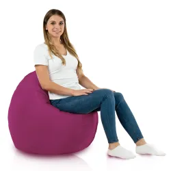 Kerek Babzsák Padlópárna - Outdoor Pro Kültéri Vízálló – nézet 4