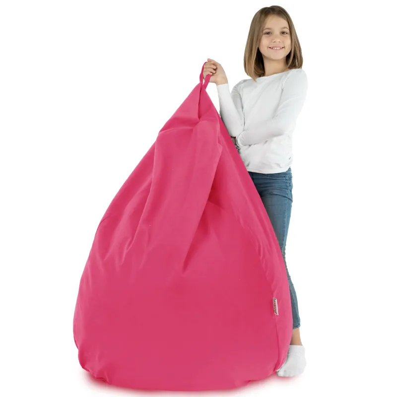 Babzsákfotel Babzsák XL Standard - Puha Bársony – nézet 78