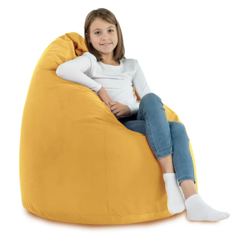 Babzsákfotel Babzsák XL Standard - Puha Bársony – nézet 26