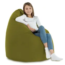 Babzsákfotel Babzsák XL Standard - Puha Bársony – nézet 23