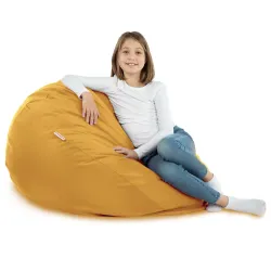 Babzsákfotel Babzsák XL Standard - Puha Bársony – nézet 50