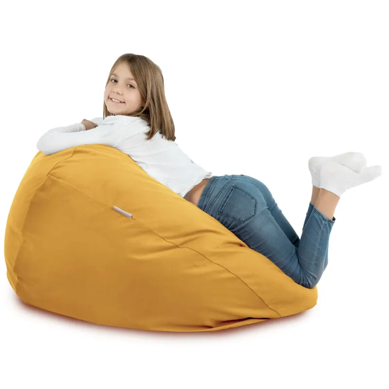 Babzsákfotel Babzsák XL Standard - Puha Bársony – nézet 62