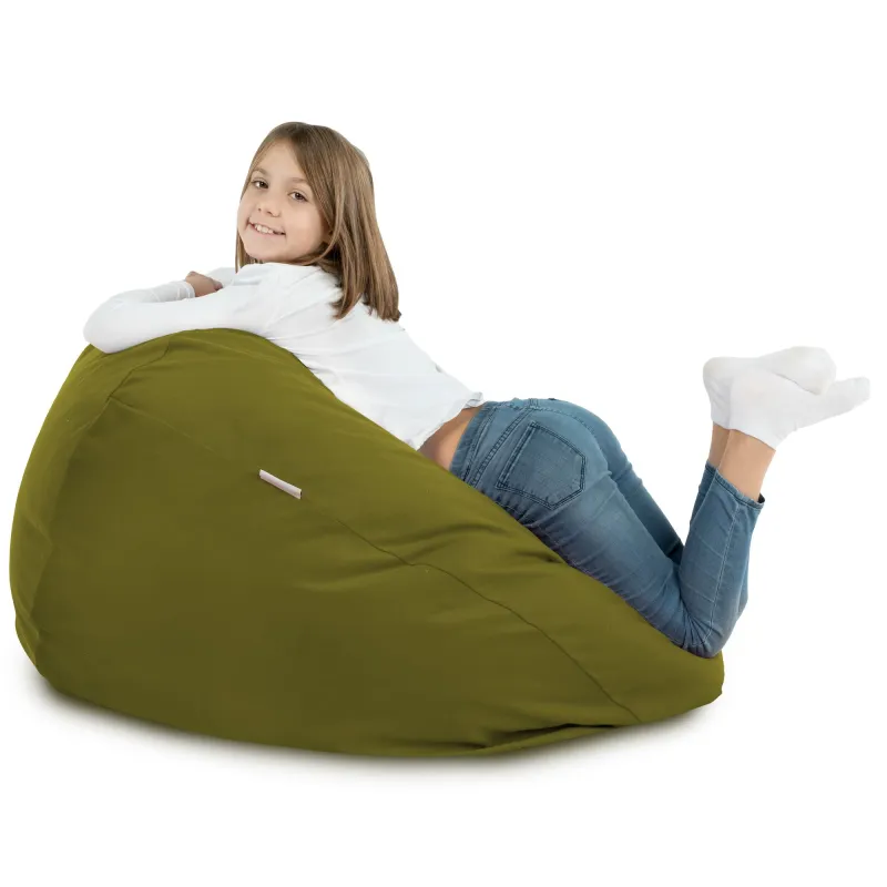 Babzsákfotel Babzsák XL Standard - Puha Bársony – nézet 66