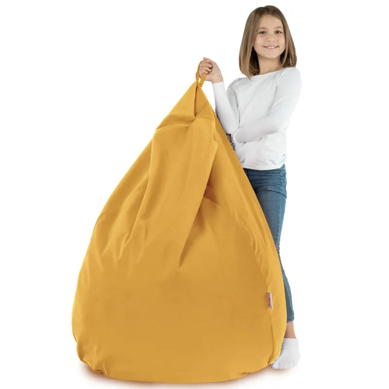 Babzsákfotel Babzsák XL Standard - Puha Bársony – nézet 80