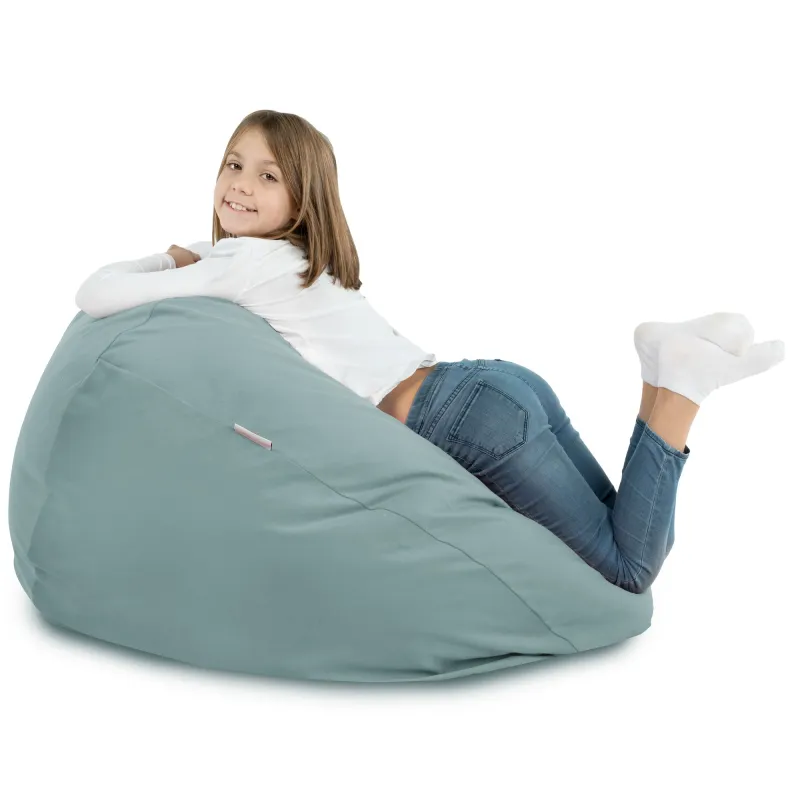 Babzsákfotel Babzsák XL Standard - Puha Bársony – nézet 70
