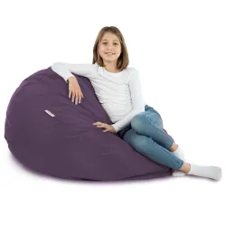 Babzsákfotel Babzsák XL Standard - Puha Bársony – nézet 40