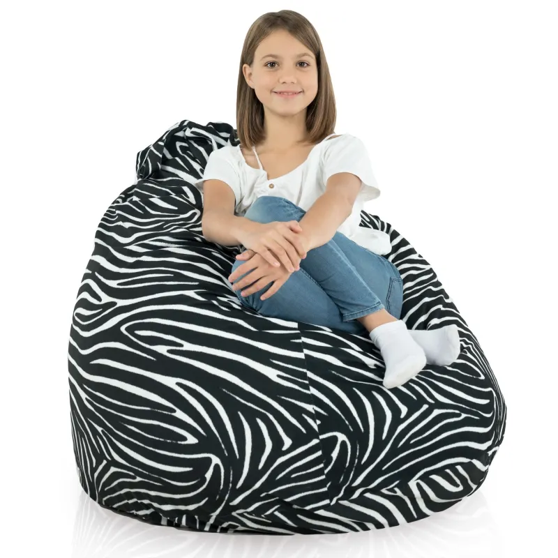 Babzsákfotel Babzsák XL Standard -Prémium Mintás Szövet – nézet 67