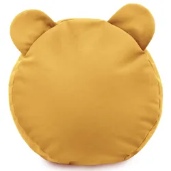 Kerek lábtartó puff Gyerek Teddy - Puha Bársony