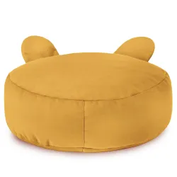 Kerek lábtartó puff Gyerek Teddy - Puha Bársony – nézet 19