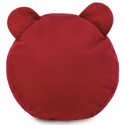 Kerek lábtartó puff Gyerek Teddy - Puha Bársony