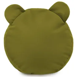 Kerek lábtartó puff Gyerek Teddy - Puha Bársony