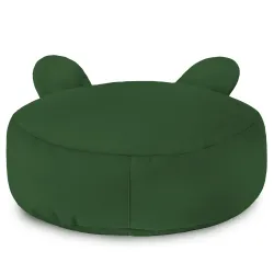Kerek lábtartó puff Gyerek Teddy - Puha Bársony – nézet 24