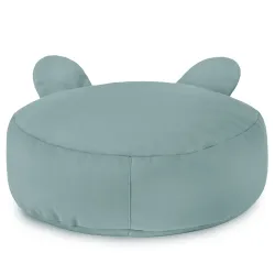 Kerek lábtartó puff Gyerek Teddy - Puha Bársony – nézet 25