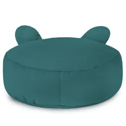 Kerek lábtartó puff Gyerek Teddy - Puha Bársony – nézet 26