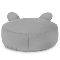 Kerek lábtartó puff Gyerek Teddy - Puha Bársony – nézet 29