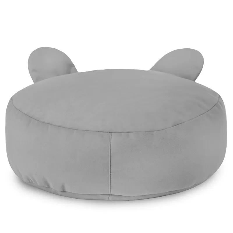Kerek lábtartó puff Gyerek Teddy - Puha Bársony – nézet 29