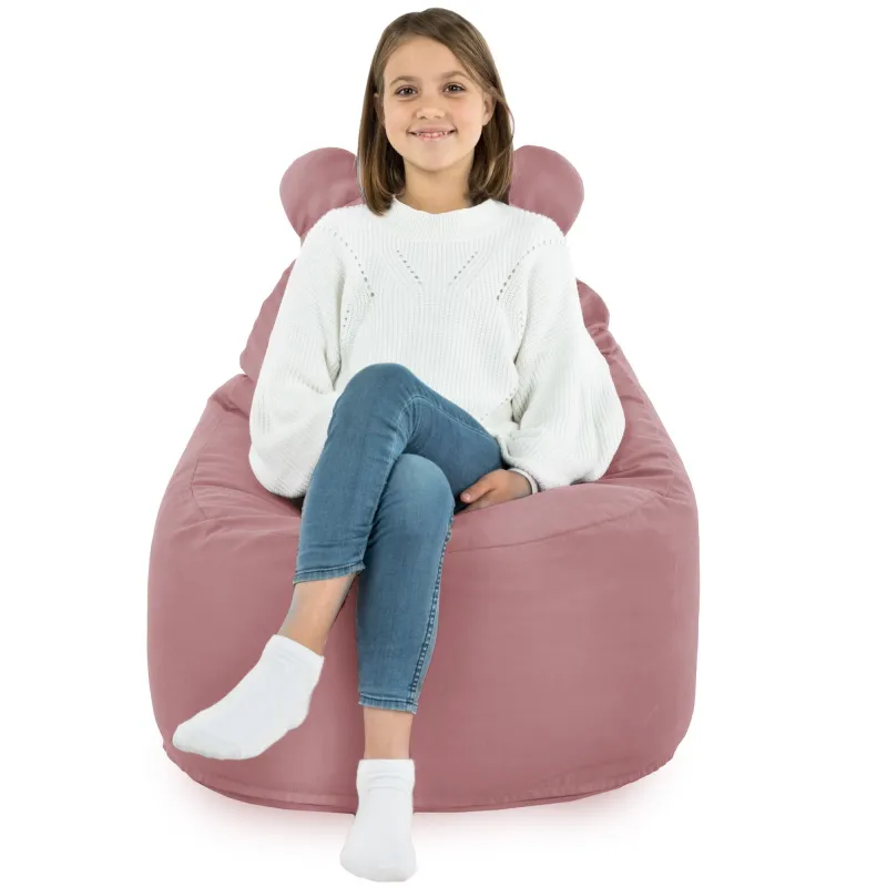 Gyerek Babzsákfotel Babzsák Teddy - Puha Bársony – nézet 51