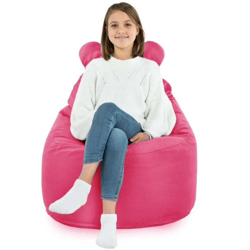 Gyerek Babzsákfotel Babzsák Teddy - Puha Bársony – nézet 52