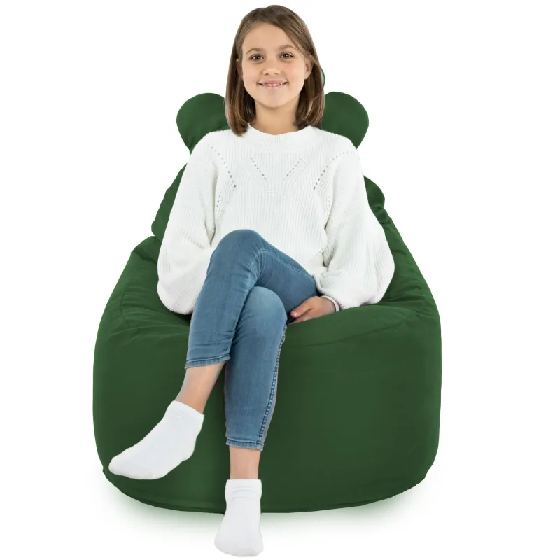 Gyerek Babzsákfotel Babzsák Teddy - Puha Bársony – nézet 55