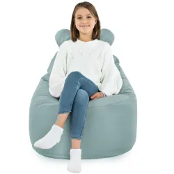 Gyerek Babzsákfotel Babzsák Teddy - Puha Bársony – nézet 56