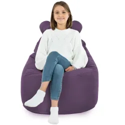 Gyerek Babzsákfotel Babzsák Teddy - Puha Bársony – nézet 59