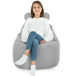 Gyerek Babzsákfotel Babzsák Teddy - Puha Bársony – nézet 60