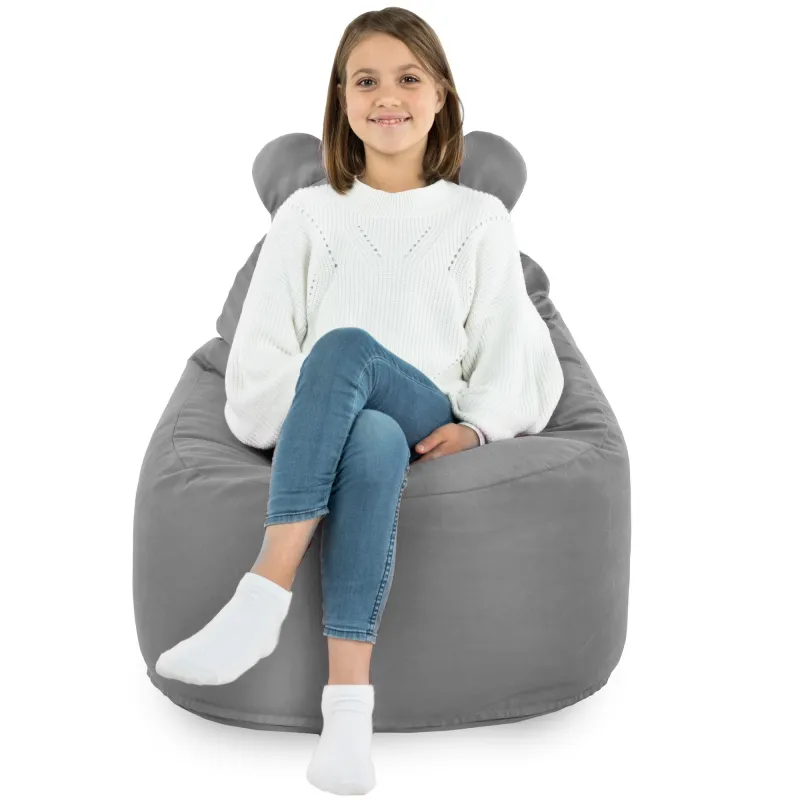 Gyerek Babzsákfotel Babzsák Teddy - Puha Bársony – nézet 61