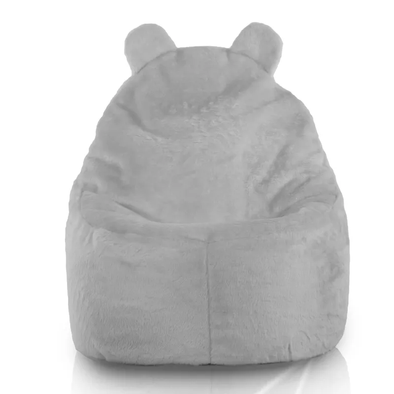 Gyerek Babzsákfotel Babzsák Teddy - Yeti Műszőrme – nézet 2
