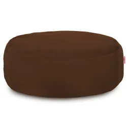 Kerek lábtartó puff - Puha Bársony