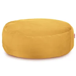 Kerek lábtartó puff - Puha Bársony