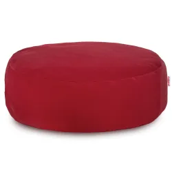 Kerek lábtartó puff - Puha Bársony