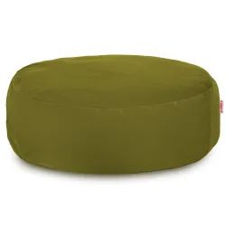 Kerek lábtartó puff - Puha Bársony