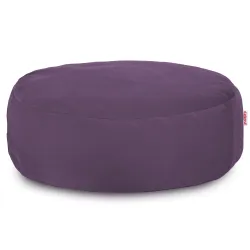 Kerek lábtartó puff - Puha Bársony