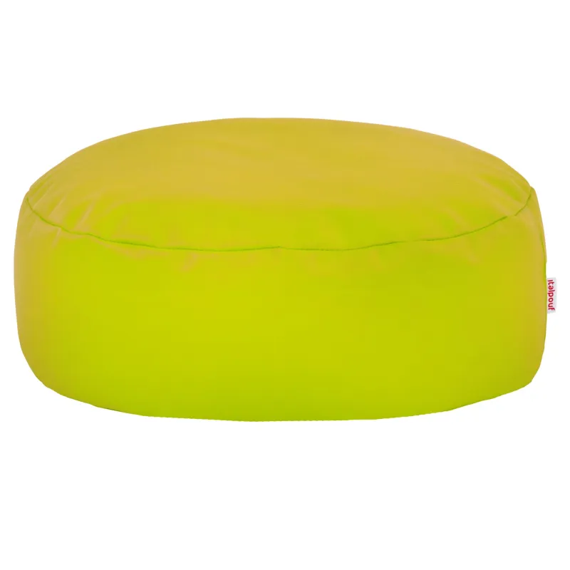 Kerek lábtartó puff - Műbőr