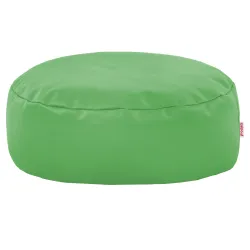 Kerek lábtartó puff - Műbőr