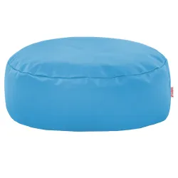 Kerek lábtartó puff - Műbőr