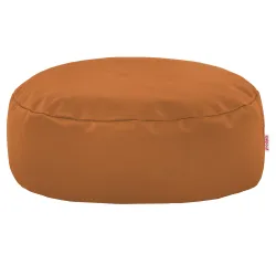 Kerek lábtartó puff - Műbőr